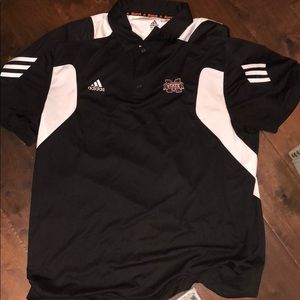 Men’s Adidas Mississippi State Polo